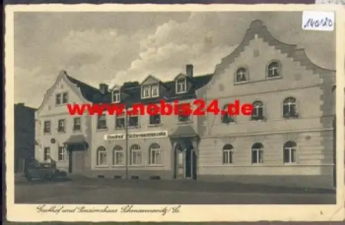 04774 Schmannewitz Gasthof und Pensionshaus o 1943