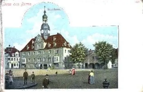 04552 Borna Stadthaus *ca. 1900