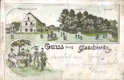 04416 Gaschwitz Litho o 1.6.1899