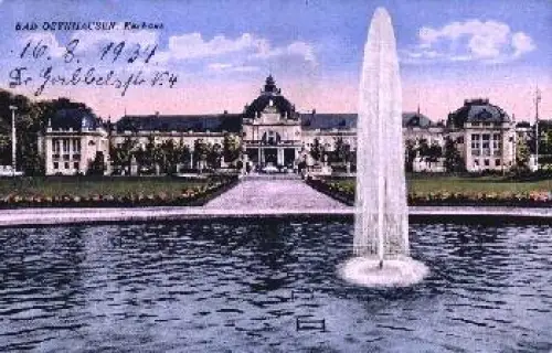 32500 Bad Oeynhausen Kurhaus o 17.08.1934