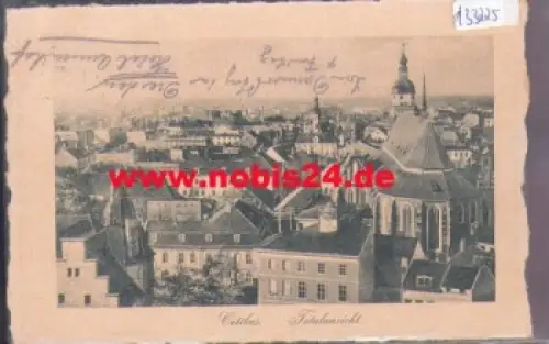 Cottbus Ansichtskarte  o 23.10.1913