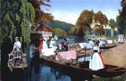 03222 Lübbenau Spreewald Abfahrtsstelle * ca. 1930