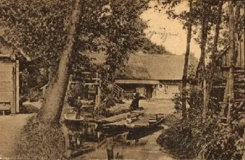 03222 Lehde im Spreewald Malerisches Flies beim Fröhlichen Hecht o 7.5.1935