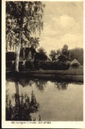 03222 Spreewald, Am grünen Strand der Spree o 15.6.1927