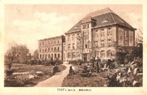 03149 Forst Webeschule gebr. ca. 1920