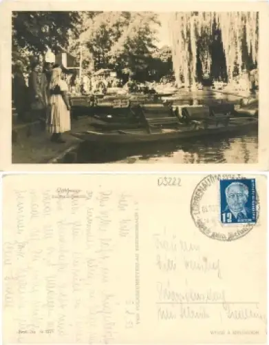 03222 Lübbenau Bootsanlegestelle o 5.8.1953