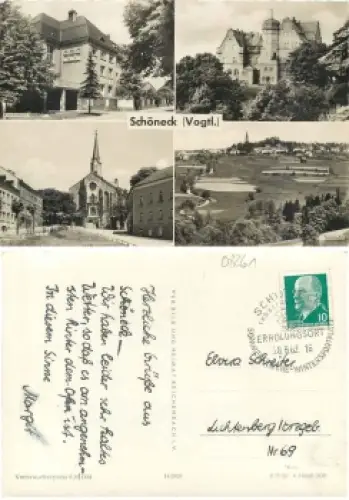 08261 Schöneck Vogtland o 28.6.1962