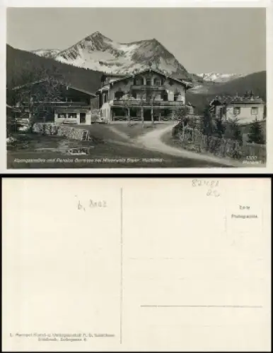 82481 Mittenwald, Alpengaststätte Bermsee, * ca. 1920