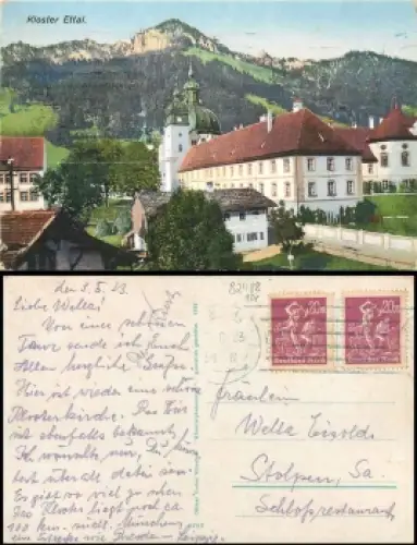 82488 Ettal, Kloster o 3.5.1923