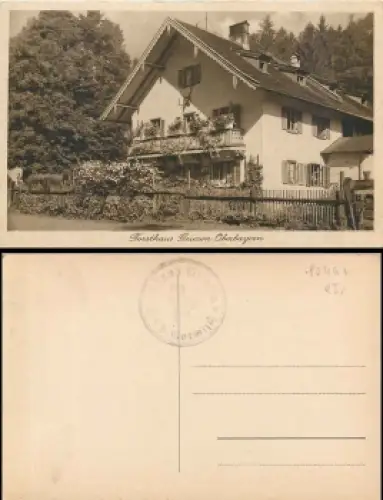 82467 Griesen Garmisch-Partenkirchen Forsthaus, * ca. 1930