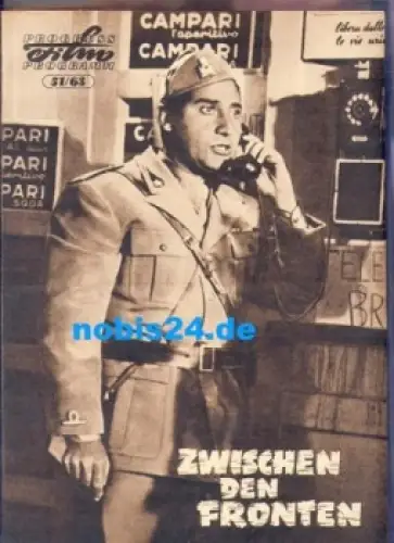 Zwischen den Fronten, Progress Film Programm 51/63  Alberto Sordi, Serge Reggiani