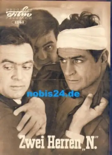 Zwei Herren "N." Progress Film Programm 35/63