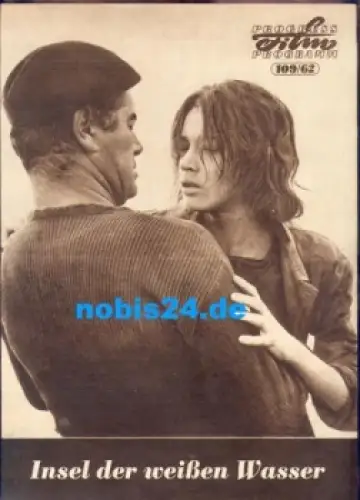 Insel der weißen Wasser, Progress Film Programm 109/62 Olga Solbelli, Giulio Cali