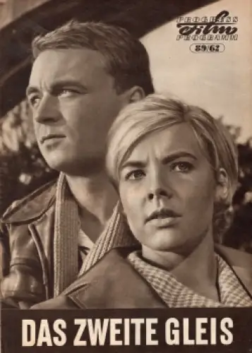 Das zweite Gleis - DEFA Film mit Albert Hetterle Annekathrin Bürger 89/62  Progress Film Programm