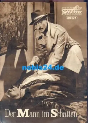 Der Mann im Schatten, Progress Film Programm 80/64, englischer Film, Zachary Scott, Faith Domergue