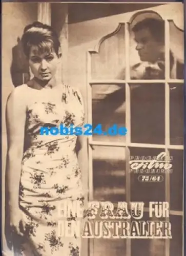 Eine Frau für den Australier, Progress Film Programm 75/64, polnischer Film