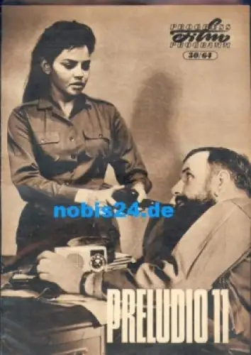 Preludio 11 - DEFA-Film mit Günther Simon Armin Mueller-Stahl Gerry Wolff Roberto Blanco 30/64  Progress Film Programm