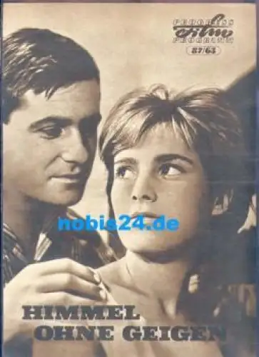 Himmel ohne Geigen - Tschechoslowakischer Film 87/63 Progress Film Programm
