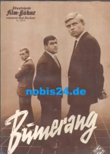 Bumerang, Illustrierte Film-Bühne, Nr. 05141 Hardy Krüger, Martin Held, Mario Adorf