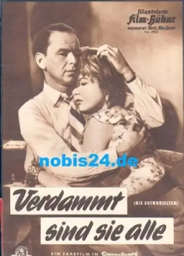 Verdammt sind sie alle mit Frank Sinatra Dean Martin Shirley MacLaine Illustrierte Film-Bühne Nr. 4952