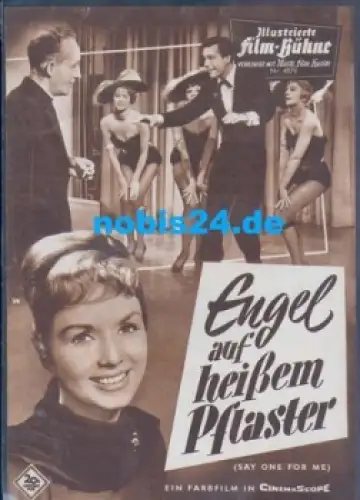 Engel auf heißem Pfaster (say one for me) Illustrierte Film-Bühne, Nr. 4879, Bing Crosby, Debbie Reynolds