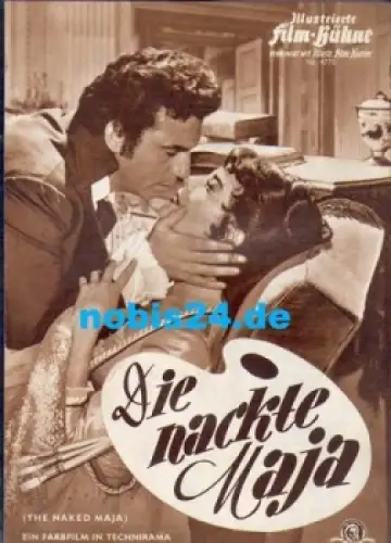Die nackte Maja (the naked Maja)  Illustrierte Film-Bühne, Nr. 4770, Ava Gardner, Anthony Franciosa