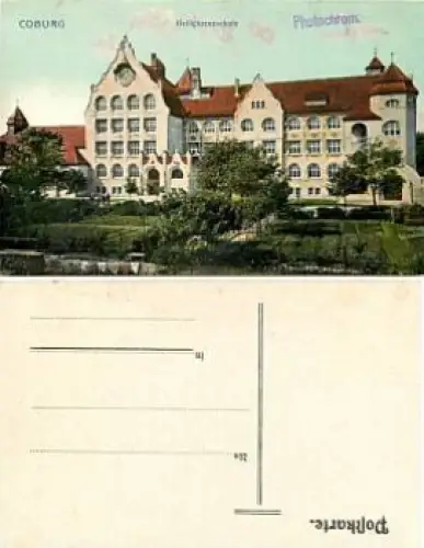 Coburg Heiligkreuzschule  *ca.1915