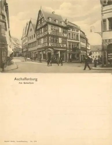 Aschaffenburg am Scharfeck *ca.1900