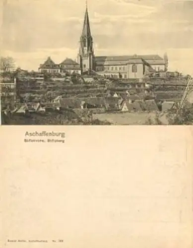 Aschaffenburg Stiftskirche *ca. 1900