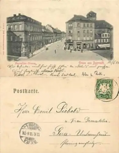 Bayreuth Maximilian Strasse o 12.6.1903