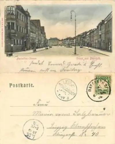 Bayreuth Maximilian Strasse o 18.10.1905