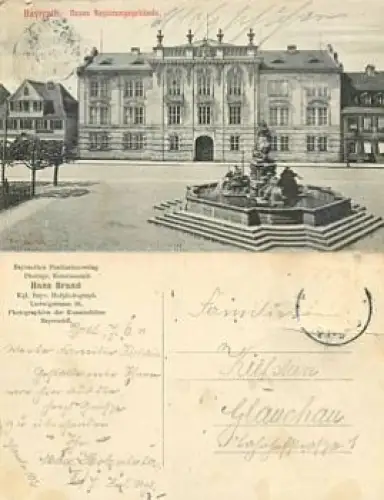 Bayreuth Regierungsgebäude o 1911