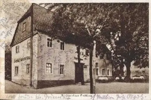 04654 Frohburg Schützenhaus gebr. ca. 1920