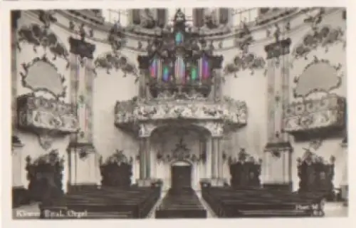 82488 Kloster Ettal Inneres Kirche Orgel * 1937