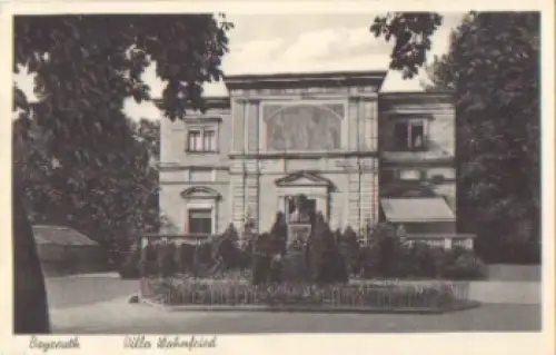 Bayreuth Villa Wahnfried o 8.10.1937