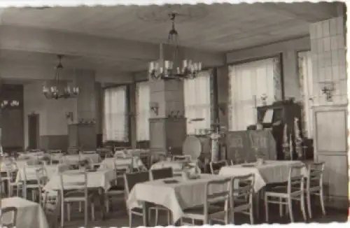 08349 Johanngeorgenstadt HO Wismut Restaurant "Glück Auf"  Innenraum mit Jazzkapelle o 1960