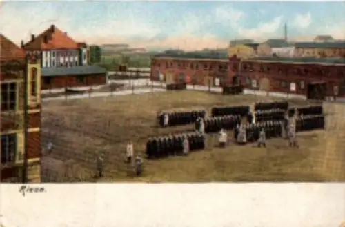 01594 Riesa Kaserne gebr ca. 1910
