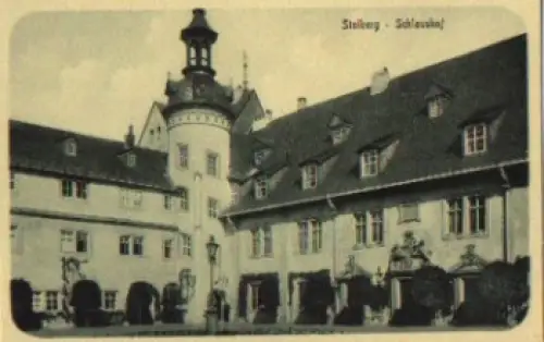 06547 Stolberg Schlosshof * ca. 1920