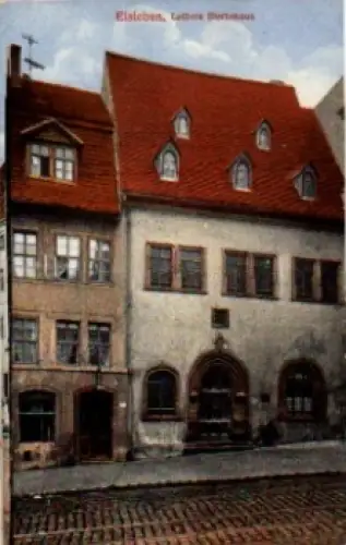 06295 Eisleben Martin Luthers Sterbehaus * ca. 1920