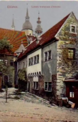 06295 Eisleben Martin Luthers Sterbehaus Hofseite * ca. 1920