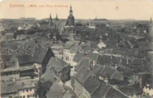 06295 Eisleben vom Petry-Kirchturm o 8.8.1915