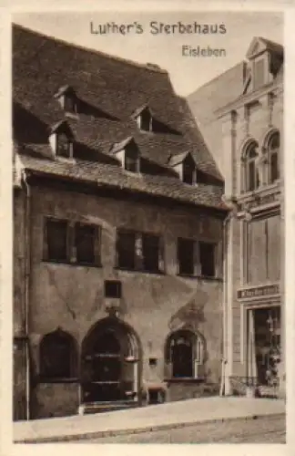 06295 Eisleben Martin Luthers Sterbehaus * 1915