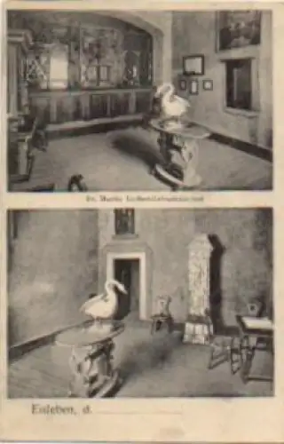 06295 Eisleben Martin Luther-Geburtszimmer o 8.12.1909