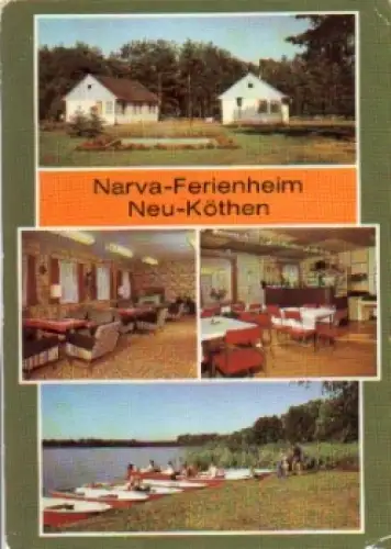 06366 Neu-Köthen Narva-Ferienheim o 10.9.1987