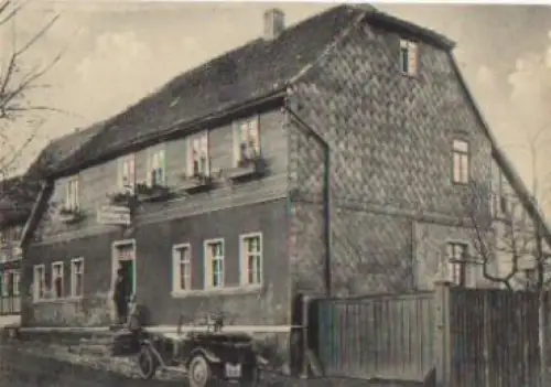 06493 Neudorf Gasthaus zum Schwarzen Bär * ca. 1910