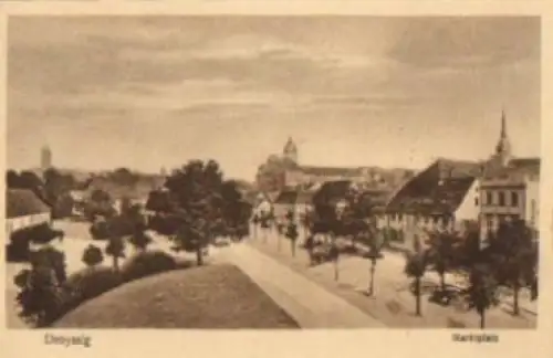 06722 Droyssig Marktplatz *ca. 1930