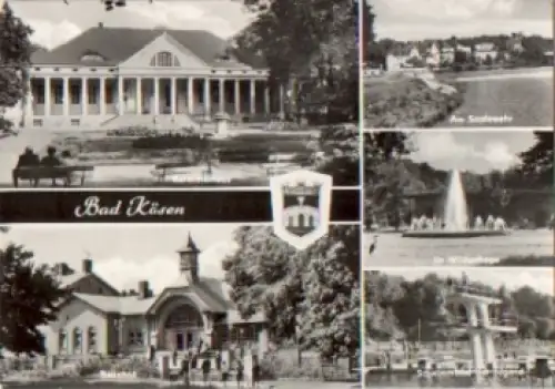 06628 Bad Kösen mit Bahnhof o 30.8.1979