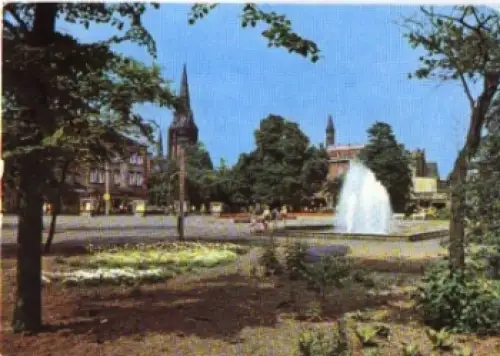 06749 Bitterfeld HO-Hotel Central Walther-Rathenau-Straße o 11.6.1974