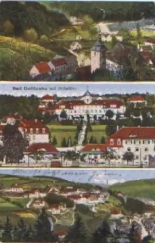 01816 Bad Gottleuba Mehrbildkarte Heilstätte o 1930