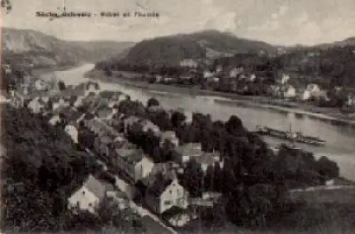 01829 Stadt Wehlen mit Pötzscha o 1.6.1928